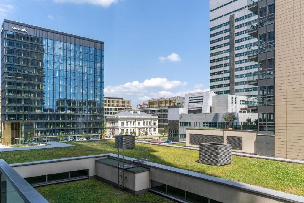 Platinum Tower - City Center - Golden Apartments Warschau Exterior foto